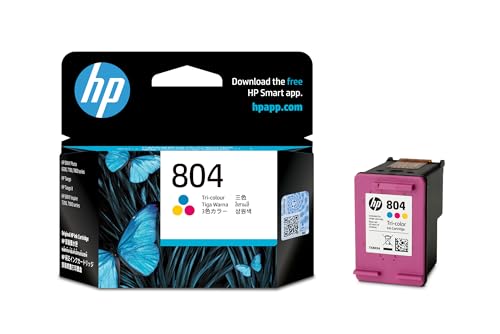 Amazon.co.jp: HP 804 純正 インクカートリッジ カラー T6N09AA【国内